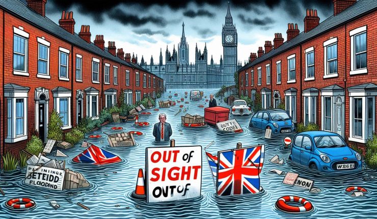 Our Politicians are failing us over flooding, but this is nothing new. ‘Out of sight, out of mind’ is simply the method they use to prioritise everything they do