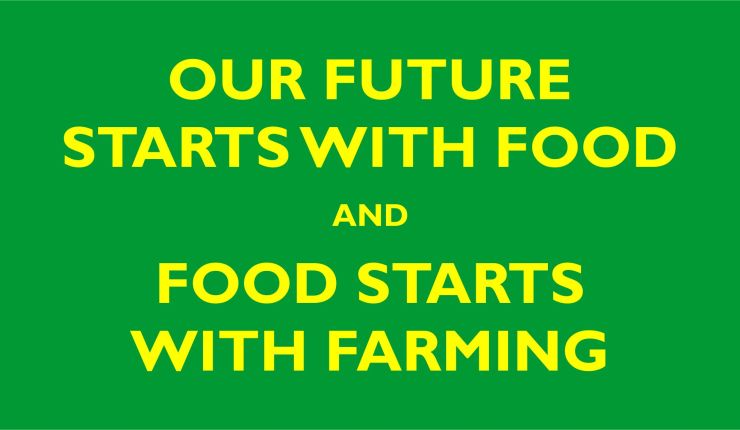 Our Future starts with Food and Food starts with&nbsp;Farming