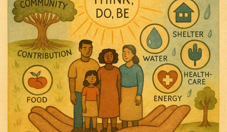 The Basic Living Standard: Freedom to Think, Freedom to Do, Freedom to Be with Personal Sovereignty that Brings Peace to All