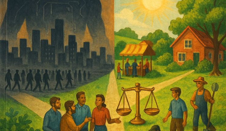 The Local Economy & Governance System (LEGS): Escaping the AI Takeover and Building a Human&nbsp;Future