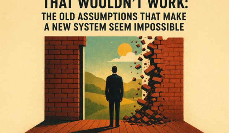 That Wouldn’t Work: The Old Assumptions That Make a New System Seem Impossible